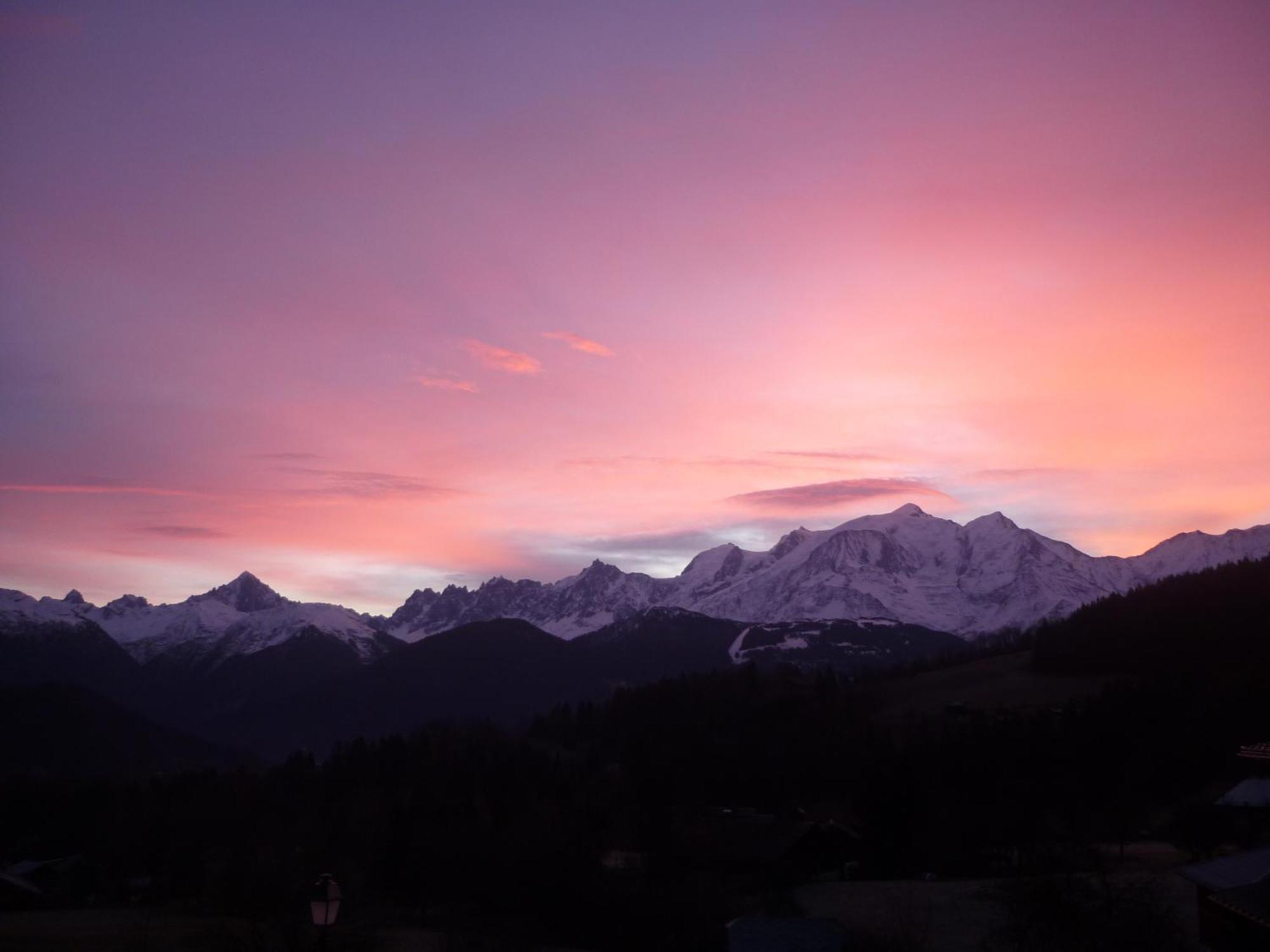 Hotel Le Chamois D'Or Cordon Exteriér fotografie